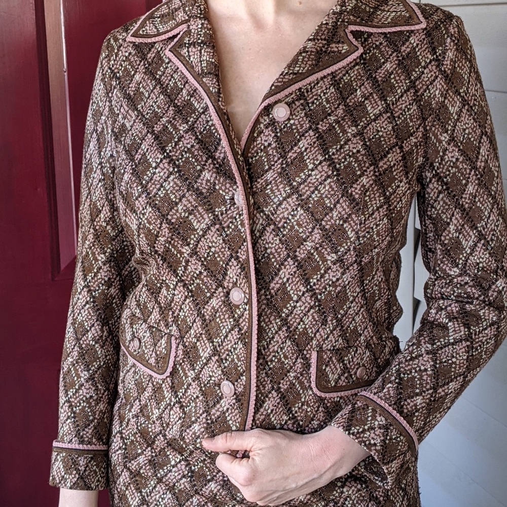 Vintage 1950’s Yaga NY 2 Piece Skirt Suit